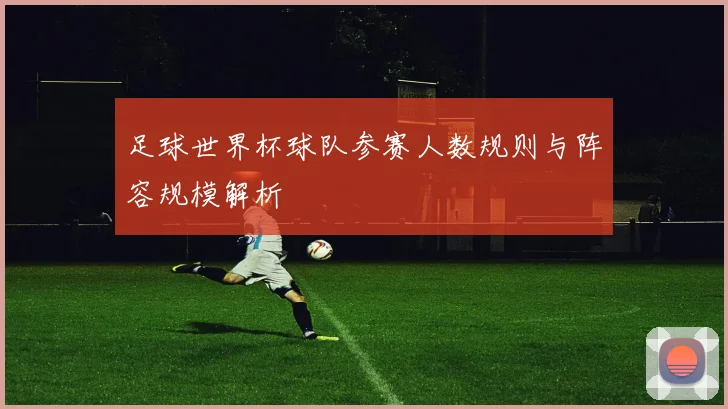 足球世界杯球队参赛人数规则与阵容规模解析